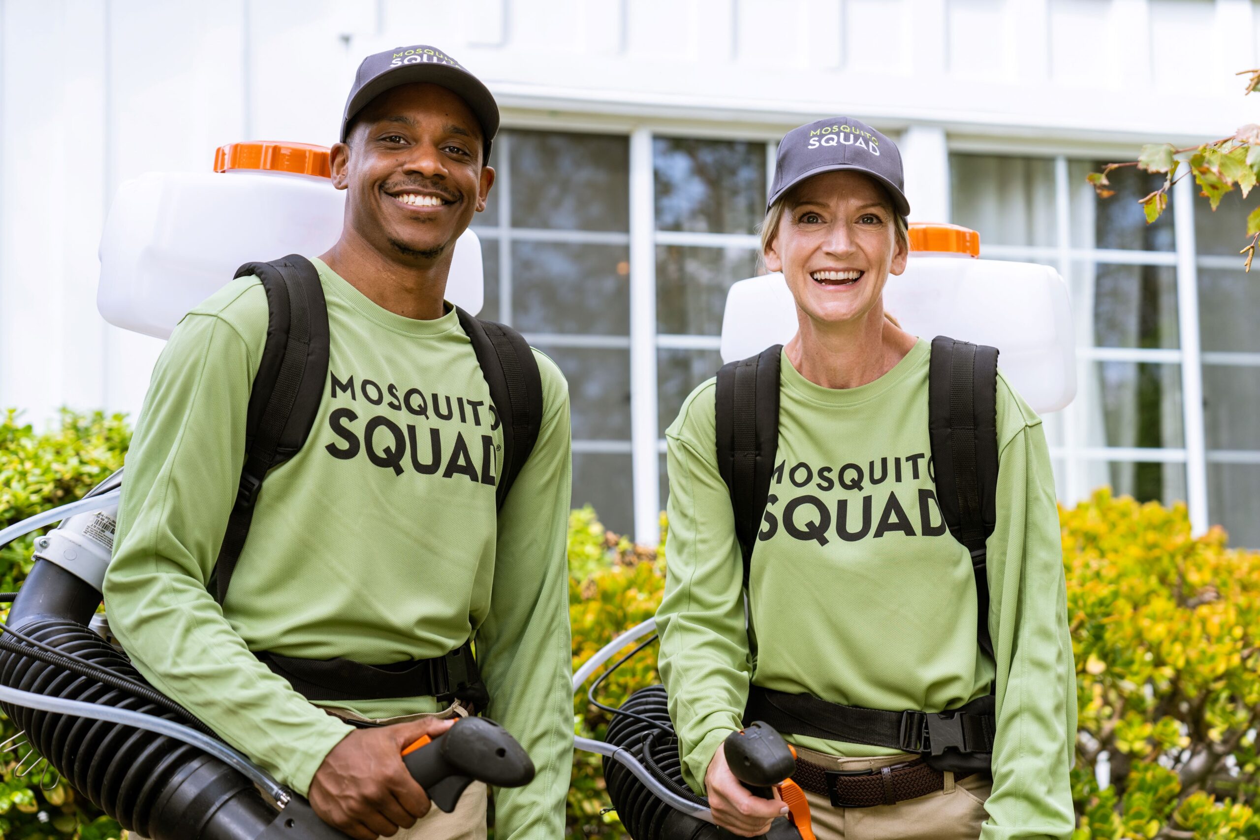 Mosquito Squad pest control technicians